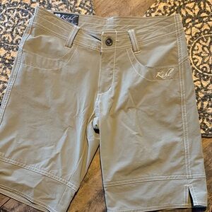 Kühl Sierra Lightweight Tan Outdoor Bermuda Shorts